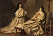 Philippe de Champaigne, Mother Catherine Agnes and Sister Catherine Sainte-Suzanne